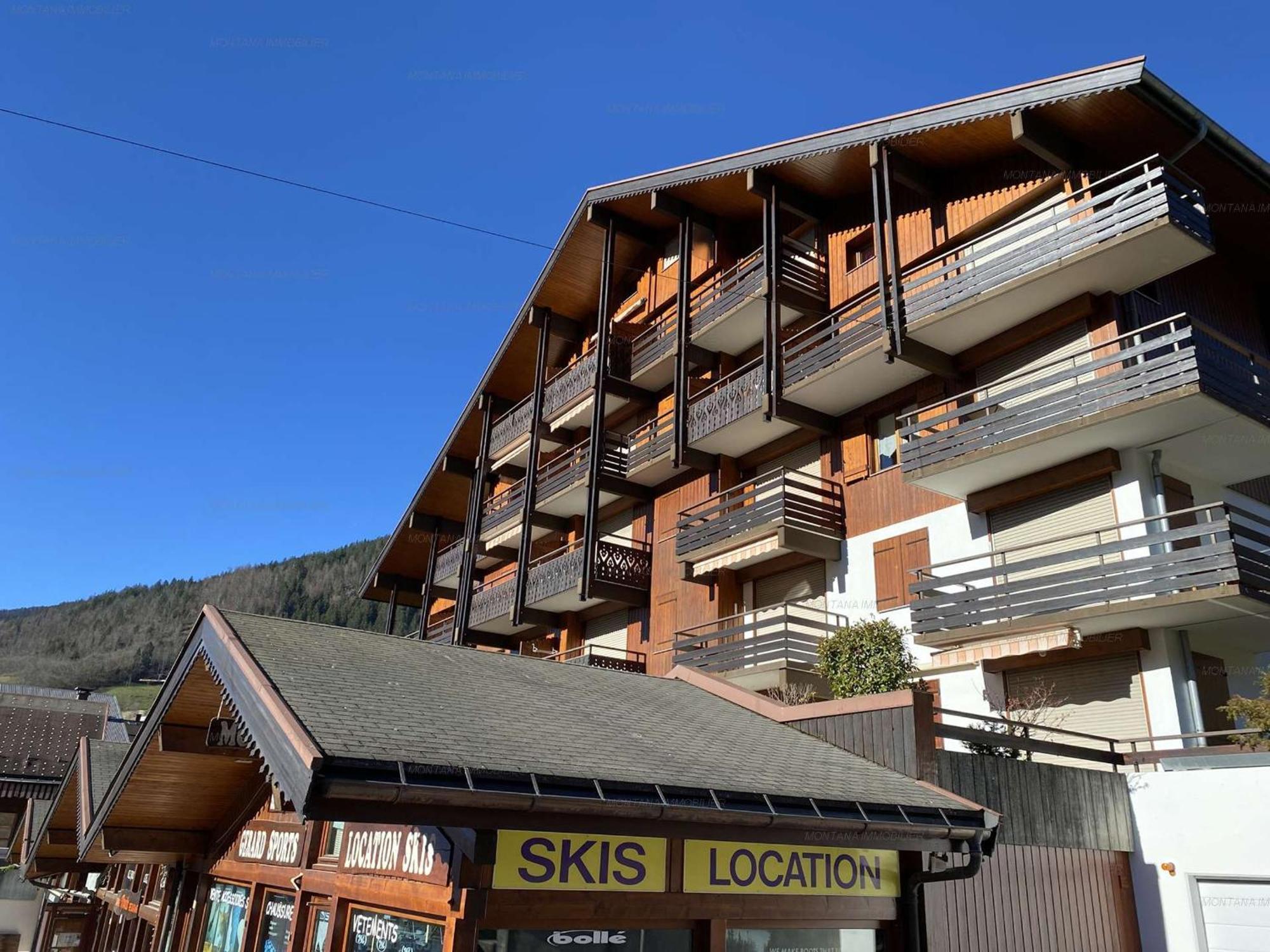 Appartement 2 Pieces + Coin Montagne, Balcon Sud, Au Centre Du Village - Fr-1-458-139 Le Grand-Bornand Exterior foto